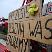 Protest rolników w okolicy polsko-ukraińskiego przejścia granicznego w Medyce w czerwcu tego roku