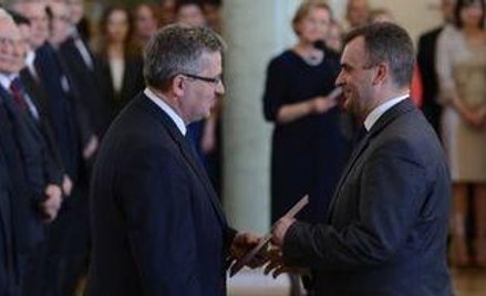 Prezydent powołał nowego ministra skarbu
