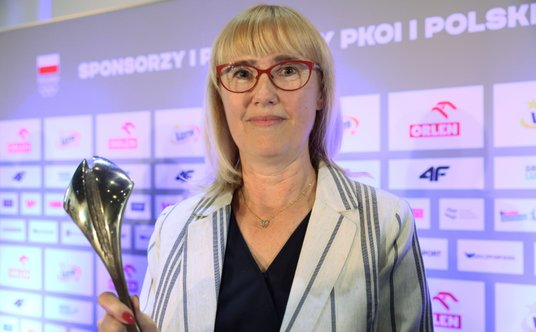 Iwona Baumgart, otrzymała tytuł Trenerki Roku