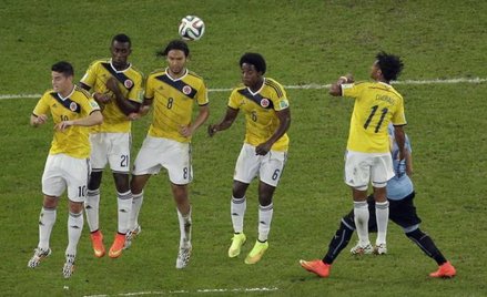 Kolumbia ze wszystkich ćwierćfinalistów gra z największym rozmachem