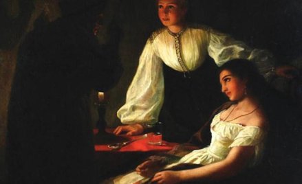 Henryk Siemiradzki, „Noc św. Andrzeja”, obraz olejny, 1867 rok