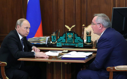 Władimir Putin i Dmitrij Rogozin