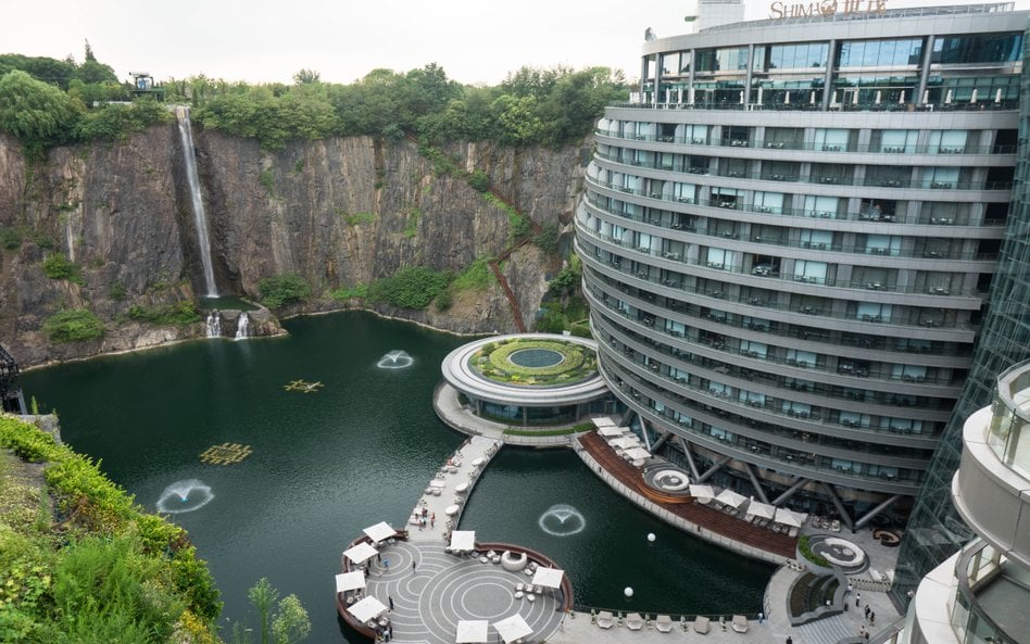Hotel InterContinental Shanghai Wonderland w Chinach