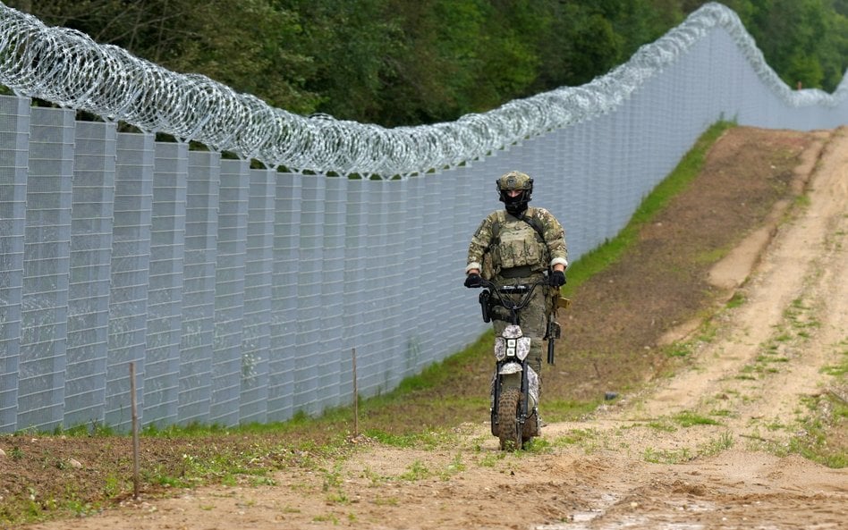 Łotwa jest obecnie głównym celem naporu nielegalnych imigrantów z Białorusi