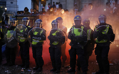 Finał Euro 2020 w Londynie. Policja zatrzymała 86 osób
