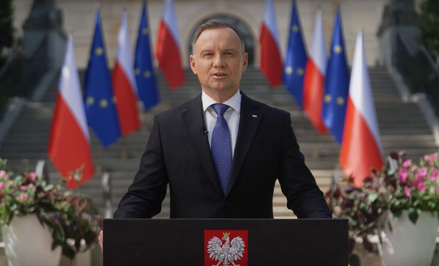 Prezydent Andrzej Duda wygłosił orędzie z okazji 20. lat obecności Polski w Unii Europejskiej