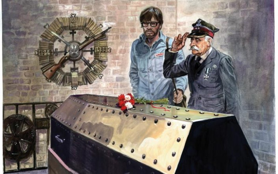 Dziadek – weteran Legionów i wnuk ze znaczkiem „Solidarności”. Przedstawicieli tych pokoleń widywano