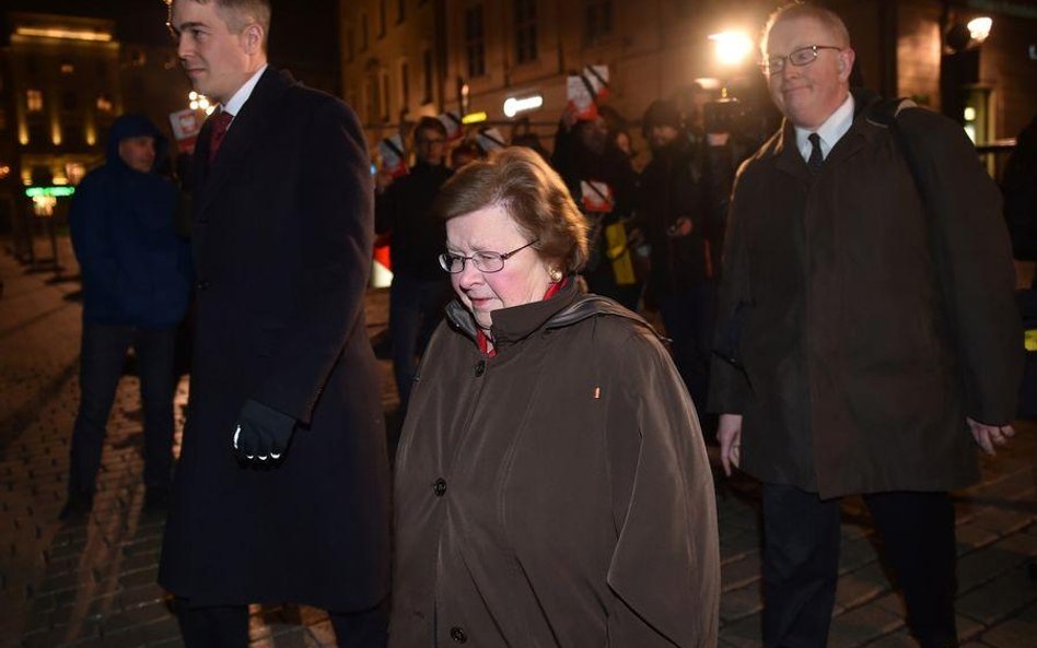 Do Polski przyleciała m.in. senator Barbara Mikulski