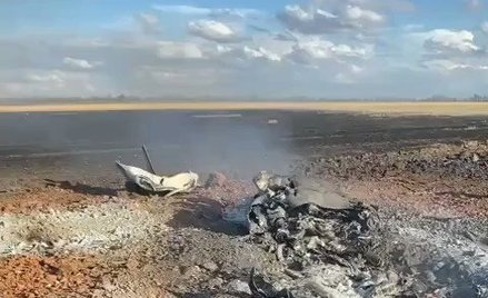 Tajemniczy dron rozbił się w okolicy Stawropola. Kilka osób jest rannych