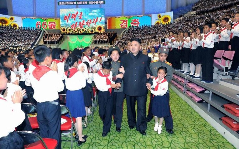 Koreański przywódca Kim Dzong Un