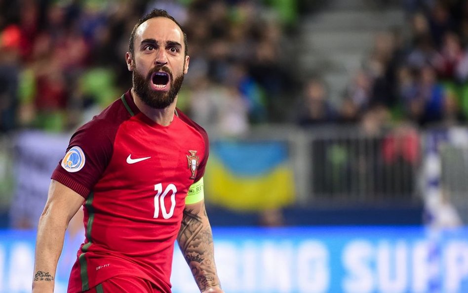 Najlepszy zawodnik UEFA Futsal Euro 2018 i najlepszy snajper w historii tych rozgrywek - Portugalczy