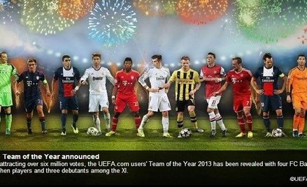 Kibice wybrali jednastkę roku UEFA. Zabrakło Messiego