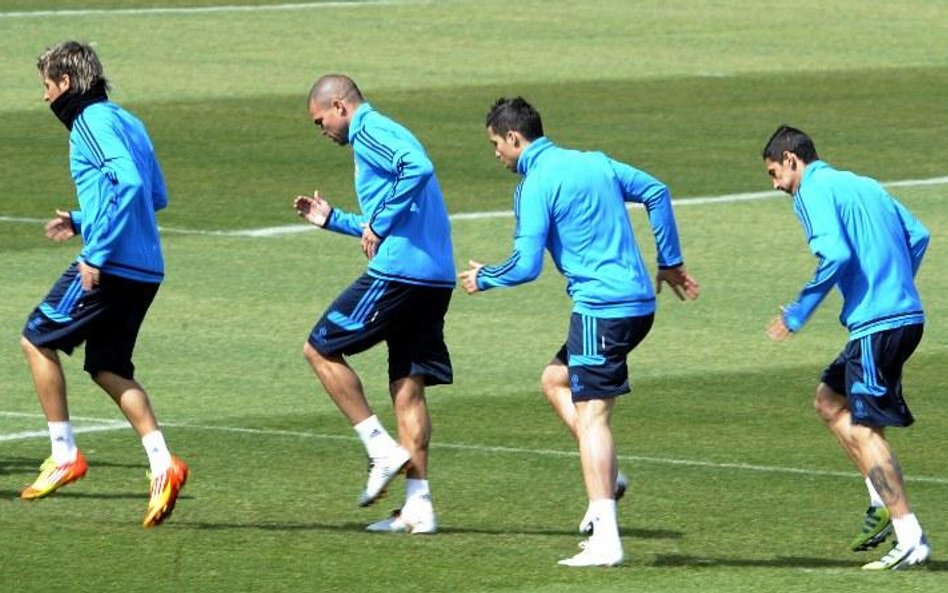 Trening graczy Realu Madryt
