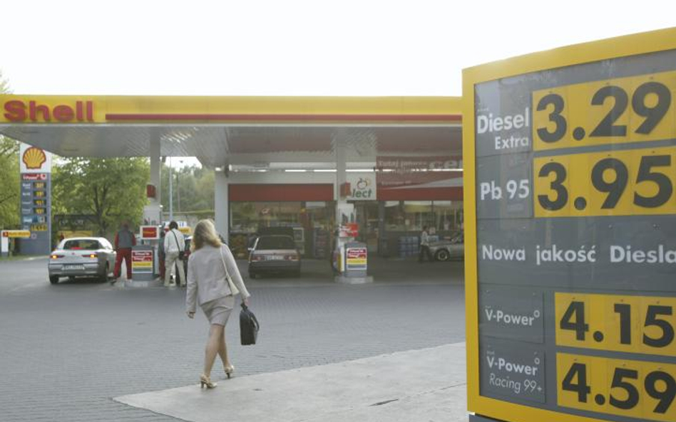 Shell: zysk, ale mniej ropy