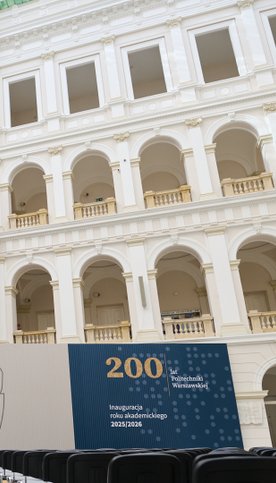 Obchody odbędą się w Dużej Auli Gmachu Głównego PW