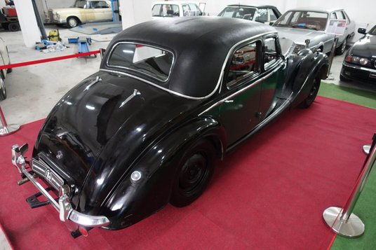 Riley RMF to unikatowy pojazd produkowany od 1952 do 1953 roku. Fot. Muzeum Pojazdów Zabytkowych Tam