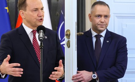 Radosław Sikorski i Karol Nawrocki