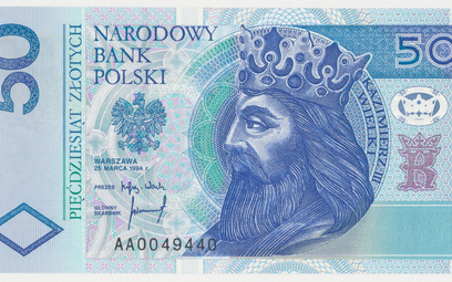 2 tys. zł osiągnął pospolity banknot z 1994 roku o nominale 50 zł.