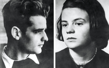 Hans Scholl, brat Sophie, także został stracony 22 lutego 1943 r. Sophie Scholl została zgilotynowan