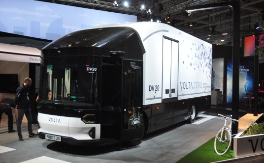 Prototyp miejskiej ciężarówki startupy Volta
