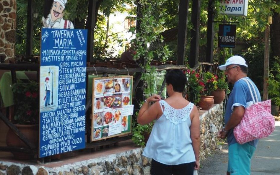 Tawerna Maria - szczegółowe menu obowiązkowo po polsku i z jeszcze lepiej objaśniającymi skład dań z