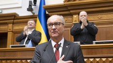 Marszałek Sejmu Włodzimierz Czarzasty (Nowa Lewica) wygłosił wystąpienie na forum ukraińskiego parla