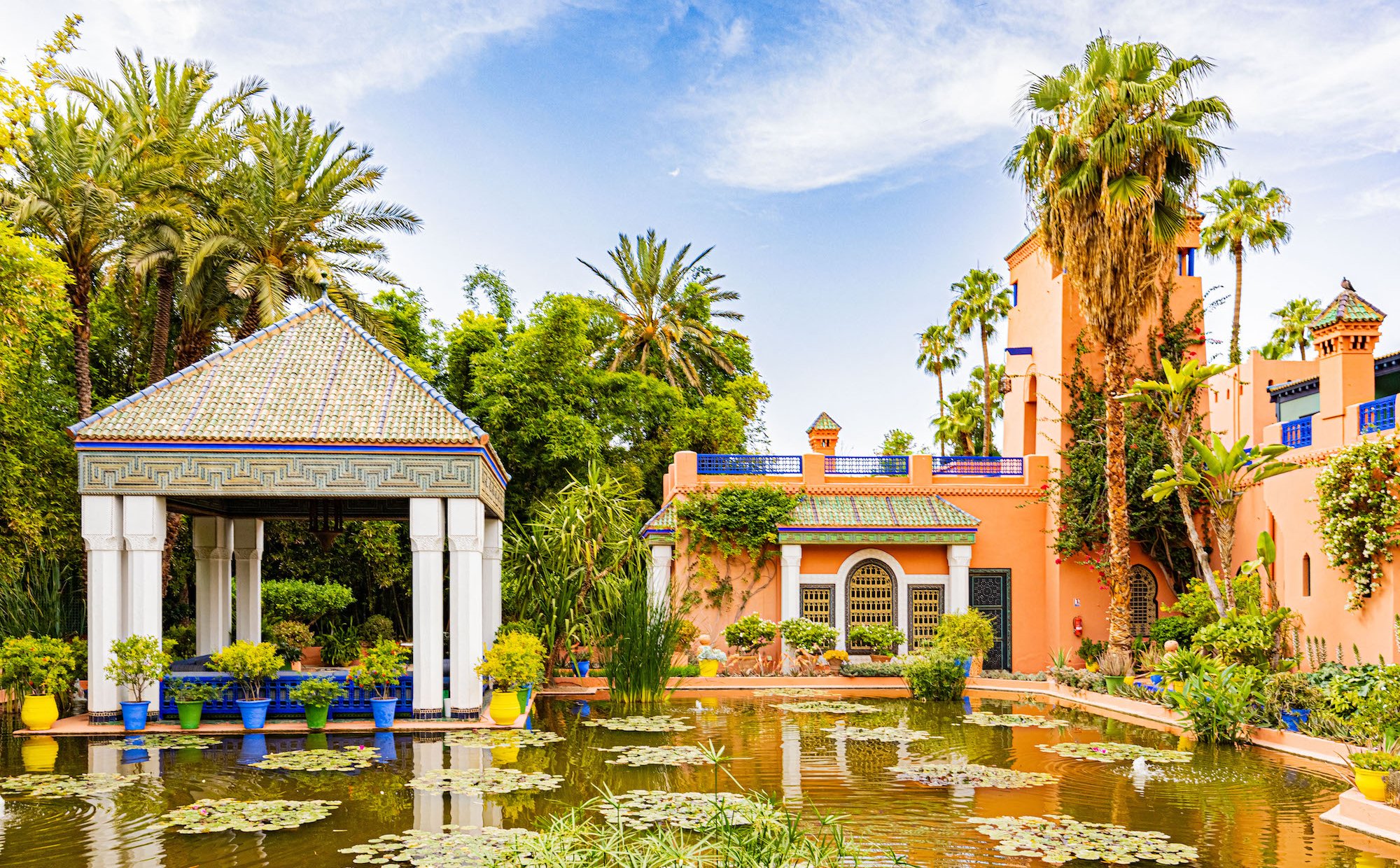 Willa Yvesa Saint Laurenta otwarta dla zwiedzających. To słynna „perła Maroka”