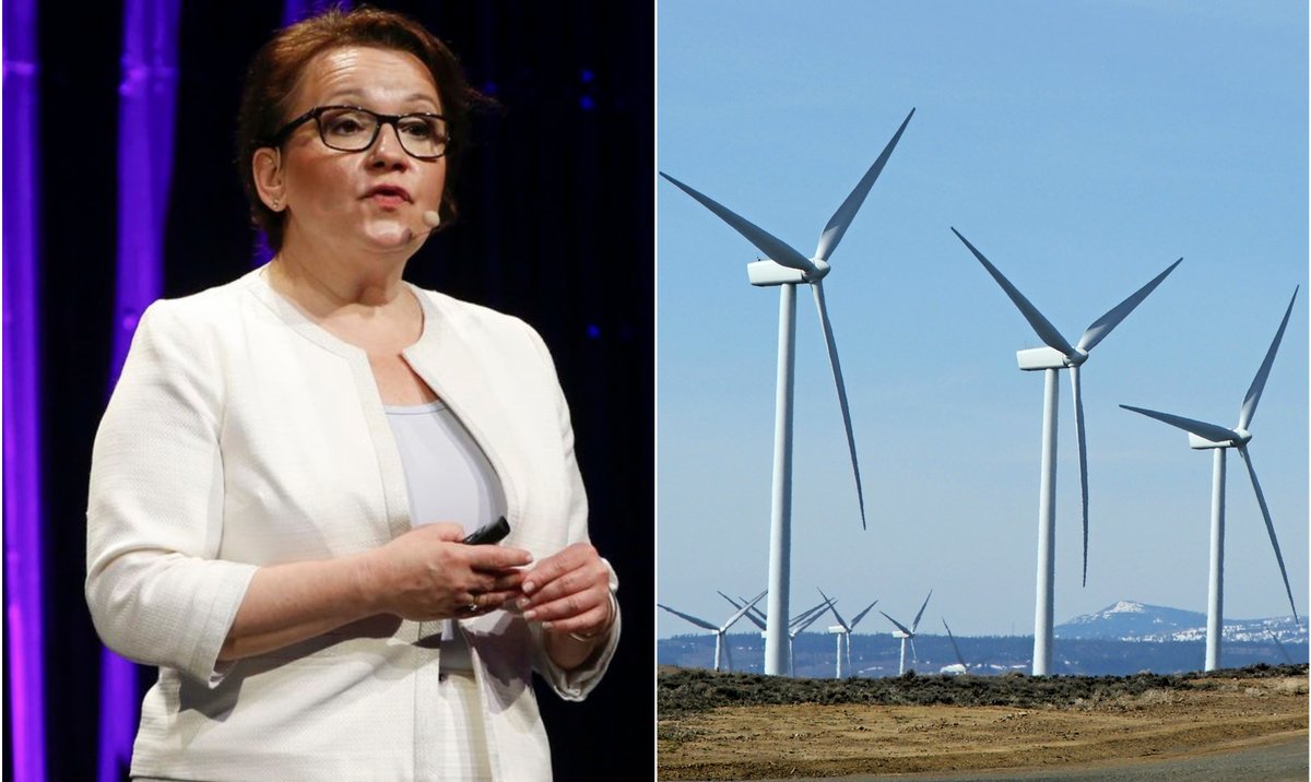 Anna Zalewska Na łopatach wiatraków jest pół tablicy Mendelejewa rp.pl