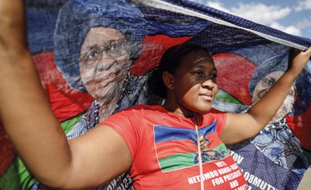 Netumbo Nandi-Ndaitwah, pierwsza kobieta na stanowisku prezydenta w Namibii, lubi mówić o swoim kraj