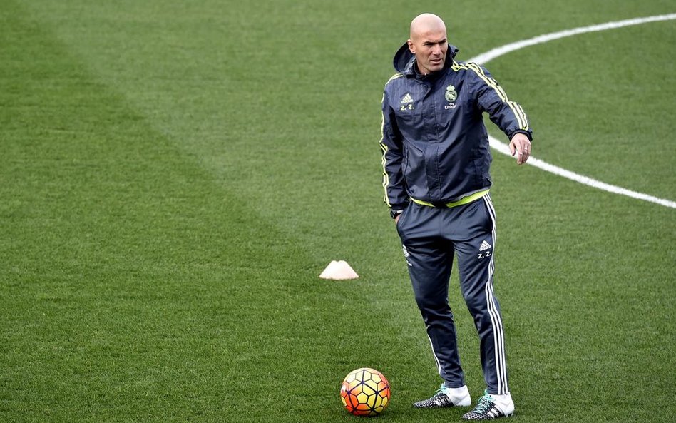 Pierwszy trening Zinedine Zidane'a z Królewskimi