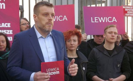 Lewica Razem prezentuje hasło wyborcze. Zandberg: Chcemy państwa dobrobytu i solidarnej Europy