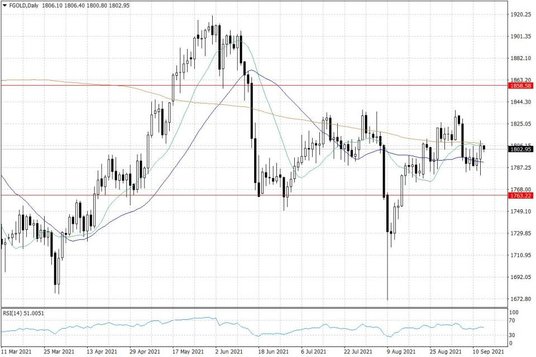 Notowania złota – dane dzienne