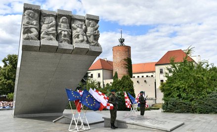 Fragment Pomnika Dzieci Głogowskich