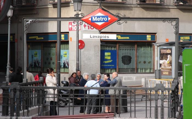 Madryckie metro postoi w godzinach szczytu