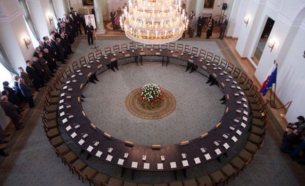 Okrągły Stół w Pałacu Prezydenckim.
