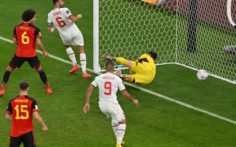 W meczu Belgia-Maroko bramkę na 0:1 zdobył Abdelhamid Sabiri