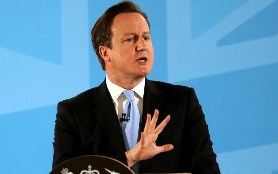 Premier David Cameron rozpoczął antyimigrancką krucjatę przemówieniem w Ipswich 25 marca