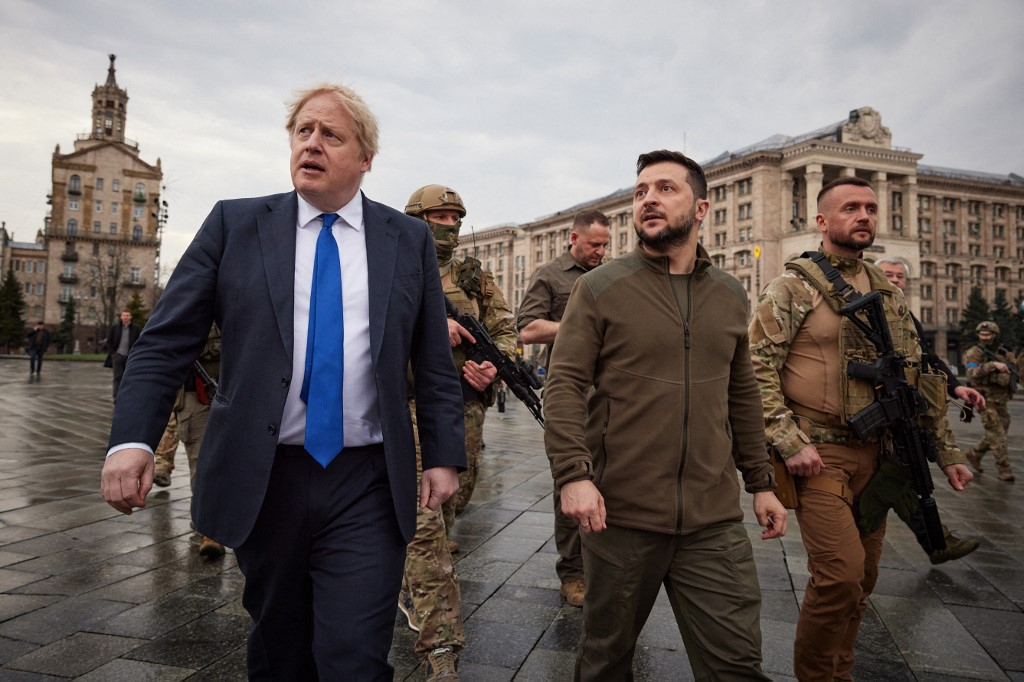 Boris Johnson Spotkał Się Z Wołodymyrem Zełenskim W Kijowie. Szczegóły ...