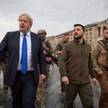 Boris Johnson i Wołodymyr Zełenski
