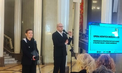 Prezentacja projektu „Opera Nowych Możliwości –  Modernizacja Infrastruktury Kulturalnej w Teatru Wi