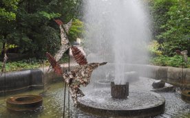 Ogród botaniczny UW jest zlokalizowany w pobliżu Łazienek Królewskich w Warszawie