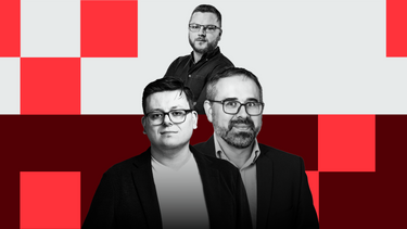 prof. Waldemar Karpa z Akademii Leona Koźmińskiego oraz dr Damian Szacawa, UMCS w Lublinie, Instytut