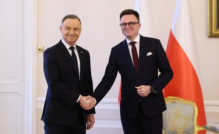 Szymon Hołownia, Andrzej Duda