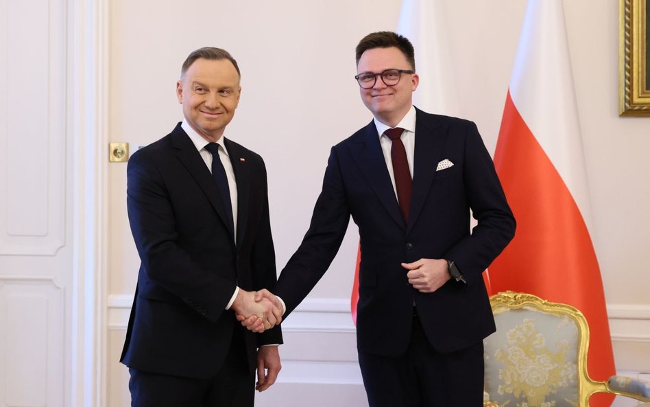 Szymon Hołownia, Andrzej Duda