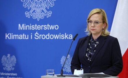 Minister klimatu i środowiska Anna Moskwa