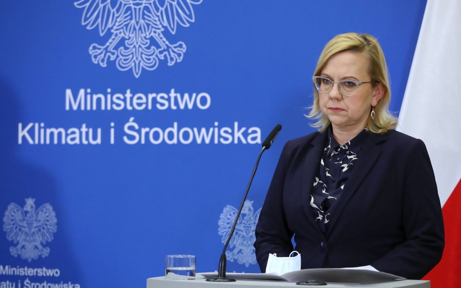 Minister klimatu i środowiska Anna Moskwa