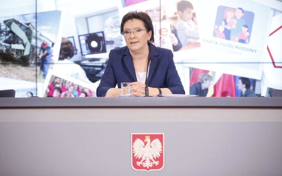 Konferencja Ewy Kopacz