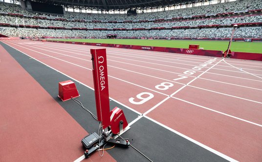 Kamery na linii mety rejestrują 10 tysięcy klatek na sekundę.