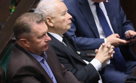 Jarosław Kaczyński w Sejmie