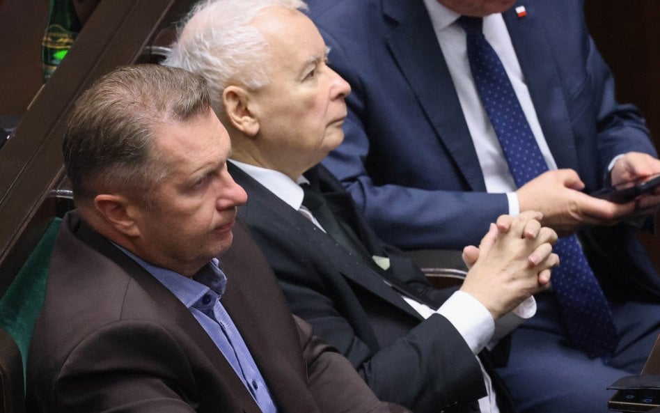 Jarosław Kaczyński w Sejmie